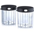 thumbnail image 1 of MEDca Black Daily Pill Organizer with 4 Compartments, 2 Pack, 1 of 6