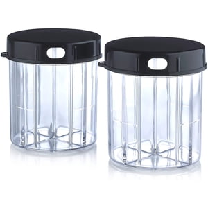 MEDca Black Daily Pill Organizer with 4 Compartments, 2 Pack