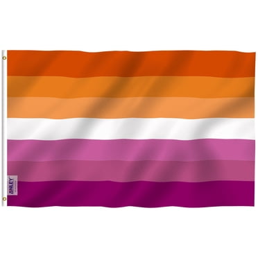 Anley Fly Breeze 3x5 Feet Sunset Pride Flag