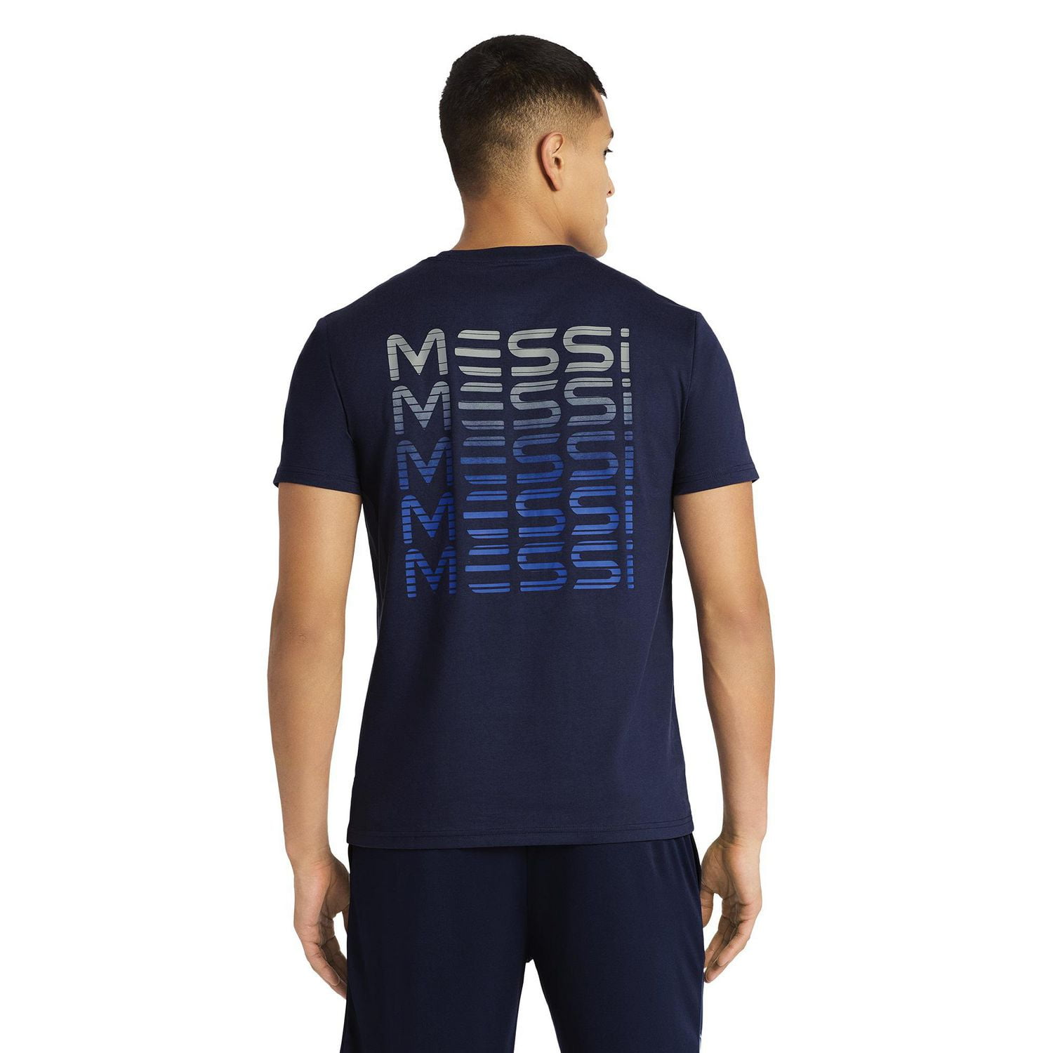 TSHIRT LOGO MESSI HOMMES