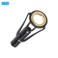 thumbnail image 3 of Unique Bargains 4.6mm Stainless Steel Fishing Rod Tip Repair Kit Pole Ring Guide Replacement, Golden 8 Pack, 3 of 5