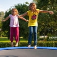 thumbnail image 4 of Gymax 12FT Trampoline Replacement Safety Pad Universal Trampoline Cover Blue, 4 of 10