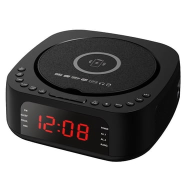 Lecteur DVD Machine CD VCD Lecteur USB MP3 Haut-Parleur Bluetooth Radio FM Téléphone Mobile Chargeur Sans Fil, Portable
