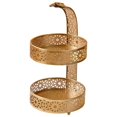 thumbnail image 4 of Luxury Cosmetics Jewelry Tray Skincare Holder Multipurpose Storage Organizer for 2 Tier, 4 of 9