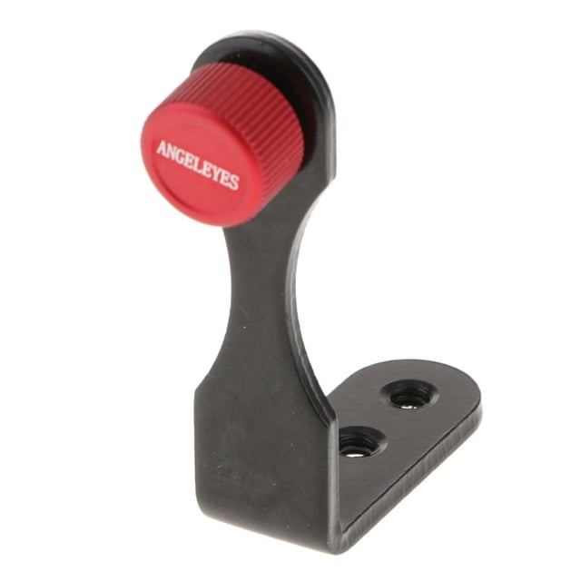 Binoculars L Bracket Tripod Adapter for Mount Holder 1/4 Screw Red