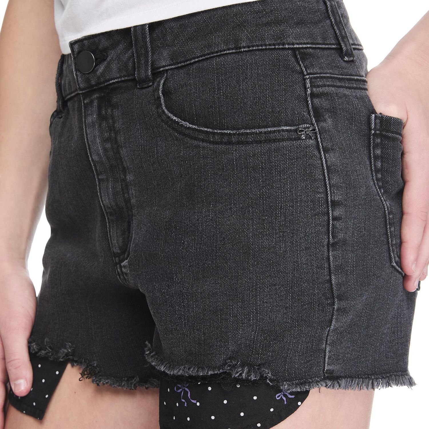 Short en denim avec ourlet déstructuré My Sister’s Closet pour filles