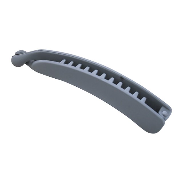 Hair Clips Nonslip French Matte Claw Clip Strong Hold Hair Clips,Gray Polyester Hair Clip