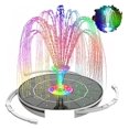 thumbnail image 1 of 12W Powerful Solar Fountain Pump, Solar Water Fountain With 12 Double-Layer Nozzles Outdoor Solar Fountain For Pond Pool ,High Efficiency, 1 of 6