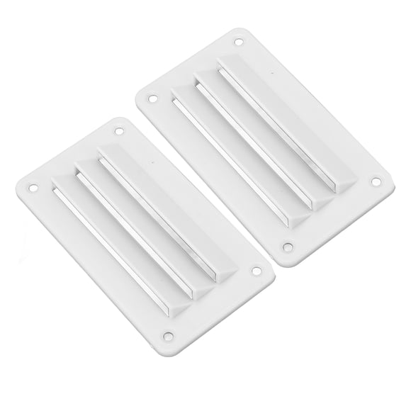 RV Air Vent Grille, 2pcs RV Air Vent Louver Professional Bathroom Office Ventilation Outlet Grille Louver For Boat Yacht Home