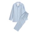 thumbnail image 2 of LSLJS Ensembles de Pyjama pour Hommes Décontractés Vêtements d'Intérieur Hauts à Manches Longues Pantalons Col Rabattu Pyjamas de Nuit Ensembles Cadeaux pour Hommes, 2 of 4