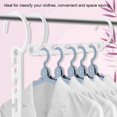 thumbnail image 1 of Porte-vêtements de Placard, Cintres de Placard Multifonctionnels Porte-Vêtements Pliable Ultra Réactif, 1 of 8