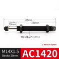 thumbnail image 1 of Bgsha Hydraulic Shock Absorber Hydraulic Buffer Damper Hydraulic Damper Oil Pressure Buffer Damper Cylinder Spring Adjustable AC0806/2020/1008 Accessories, 1 of 1
