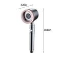 thumbnail image 4 of Feltree Shower - High-Pressure Handheld Showerhead with Carbon Filter - Hard Water Softener Filtered Shower - High Pressure 5 Spray Modes Handheld Massagable Shower For, 4 of 8