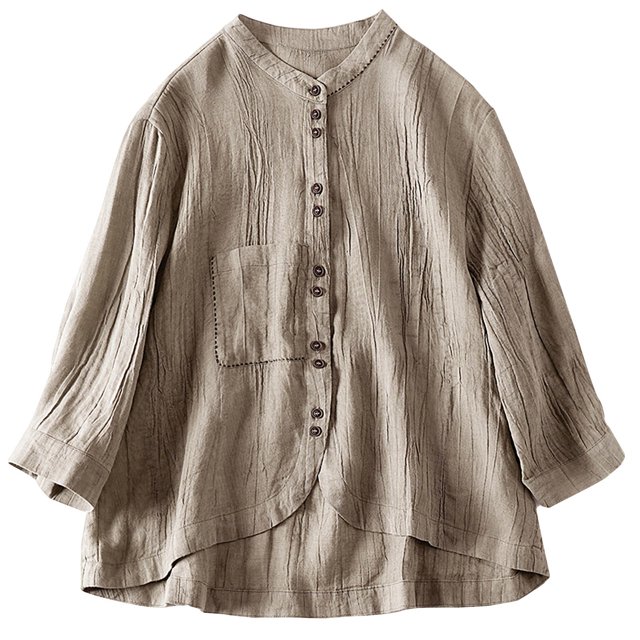 CEHVOM Chemise à Col Rond à la Mode pour Femme Haut Ample Liquidation