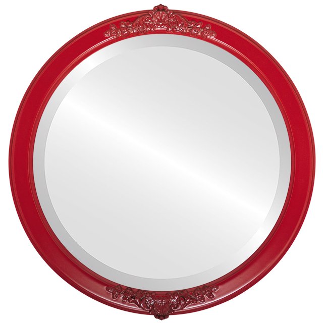 Miroir Encadré Athena - Rouge des Fêtes