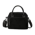 thumbnail image 2 of Corduroy Lunch Bag for Women | Insulated Thermal Lunch Box Tote | Reusable Leakproof Cooler with Adjustable Shoulder Strap for Work, School, Picnic, or Travel, 2 of 6
