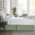 thumbnail image 2 of SGI Bedding 11 Inch Pleated Bed Skirt | Microfiber Bed Skirt | Fade Resistant, Wrinkle Free, Anti-static, Decorative, Extra Storage Space, Clutter-Free | Queen, Moss, 2 of 5