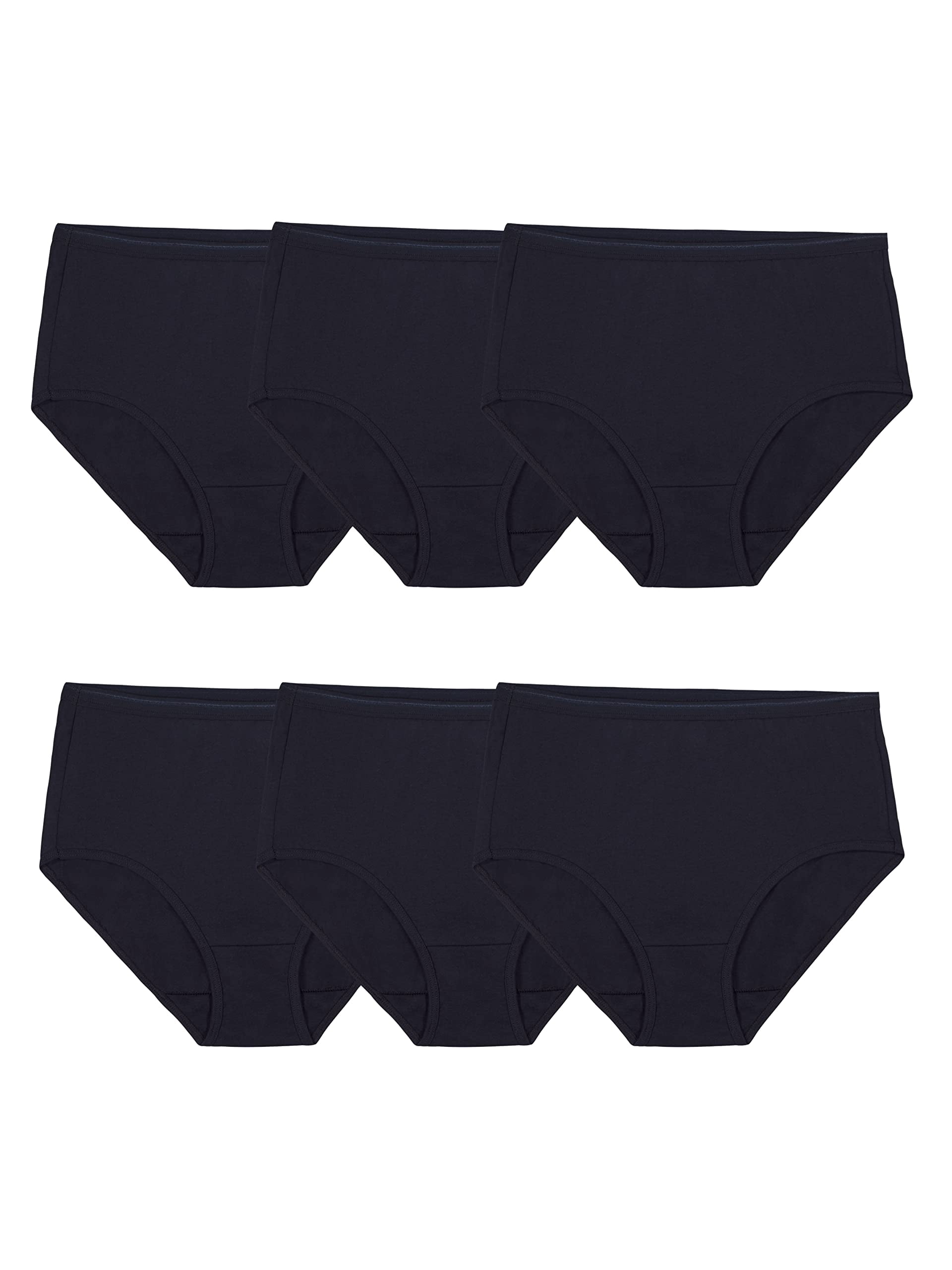 Culottes en Coton pour Femmes, Lot de 6, 6, Assorties