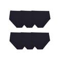 thumbnail image 1 of WOMENS COTTON BRIEF UNDERWEAR, 6 PACK, 7, ASSORTED, 1 of 15
