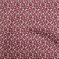 thumbnail image 1 of oneOone Georgette Viscose Maroon Fabric Colorful Dinosaur Cartoon Sewing Craft Projects Fabric Prints By Yard 42 Inch Wide, 1 of 5