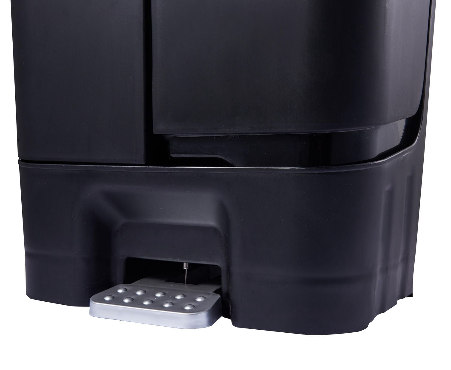 Step N’ Sort 40L Dual Trash & Recycling Bin – 2 x 20L Kitchen Garbage Can, Hands-Free Step Pedal, Dual Lid Opening, Soft-Close Lid, Removable Inner Bins, Black
