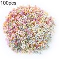 thumbnail image 2 of 100Pcs 2cm Mini Artificial Daisy Flower Head DIY Wedding Holiday Garland Decor, 2 of 10