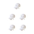 thumbnail image 3 of mmirethe Classic Baseball Hat With Ring Decor Adding Touch Of Style To Outfits Casual Ring White 5Set, 3 of 6