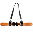 thumbnail image 2 of Sangle de Transport pour Bâton de Ski Réglable Sangle d'Épaule pour Bâton de Ski Sangle Fixe pour Planche à Roulettes avec Coussin Antidérapant, 2 of 7