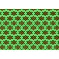 thumbnail image 1 of Ahgly Company Machine Washable Indoor Rectangle Transitional Neon Green Area Rugs, 4' x 6', 1 of 7