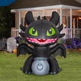 thumbnail image 2 of Airblown Yard Inflatables Halloween Light Toothless with Cauldron MD Universal, 2 of 6