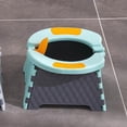 thumbnail image 4 of Portable Foldable Training Potty Seat for Indoor Outdoor Lightweight blue, 4 of 7