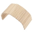 thumbnail image 3 of Wooden Pet Hideout Bridge Wooden Safe Bendable Small Pet Climbing Tunnel for Rabbits Guinea Pigs Hamsters, 3 of 8