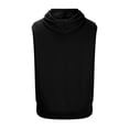 thumbnail image 4 of Birdeem Vest for Men Men Casual Solid Color Solid Color Sleeveless Hooded Blouse, 4 of 11