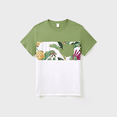 thumbnail image 3 of PatPat Ensemble Assorti pour la Famille, Haut à Manches Courtes Ou Robe Camisole à Imprimé Floral Tropical, 3 of 7