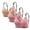 Womens Bras Purple, variant on Womens Everyday Bras, Women's 3 Pack Seamless Bras Push Up Support Full Coverage No Underwire Bra Wireless Comfort Tshirt Bra M-2XL