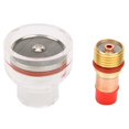 thumbnail image 4 of Loewten TIG Collet, Copper Collet Body Strong Stability TIG Torch Kit, For TIG-17/18/26 Welding Torch Industrial, 4 of 8
