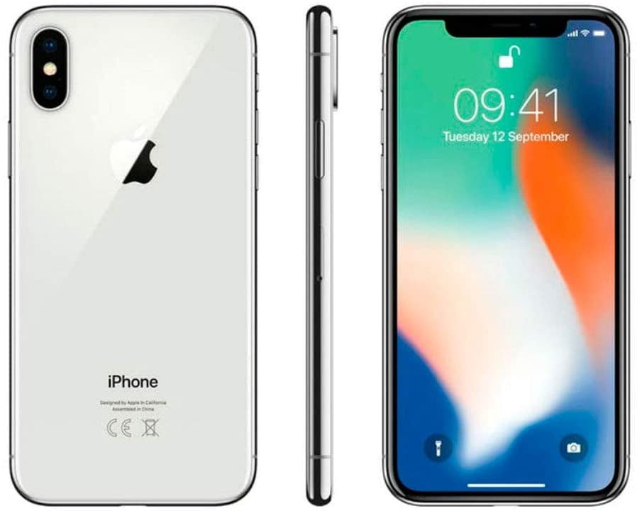 iPhone X 64GB ホワイト Apple iPhone X 64GB Unlocked Smartphone | Certified Refurbished