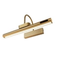thumbnail image 1 of Led Rechargeable Wall Lamp, Modern Remote Control 3color Dimming Gold Bathroom Mirror Light, Aluminum Picture Lights For Hotel ,Adjustable Lighting Angle, 1 of 7