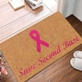 thumbnail image 4 of Carpet Cancer Awareness Doormat Ribbon Design Non- Indoor/Outdoor Custom for Cancer, 4 of 7