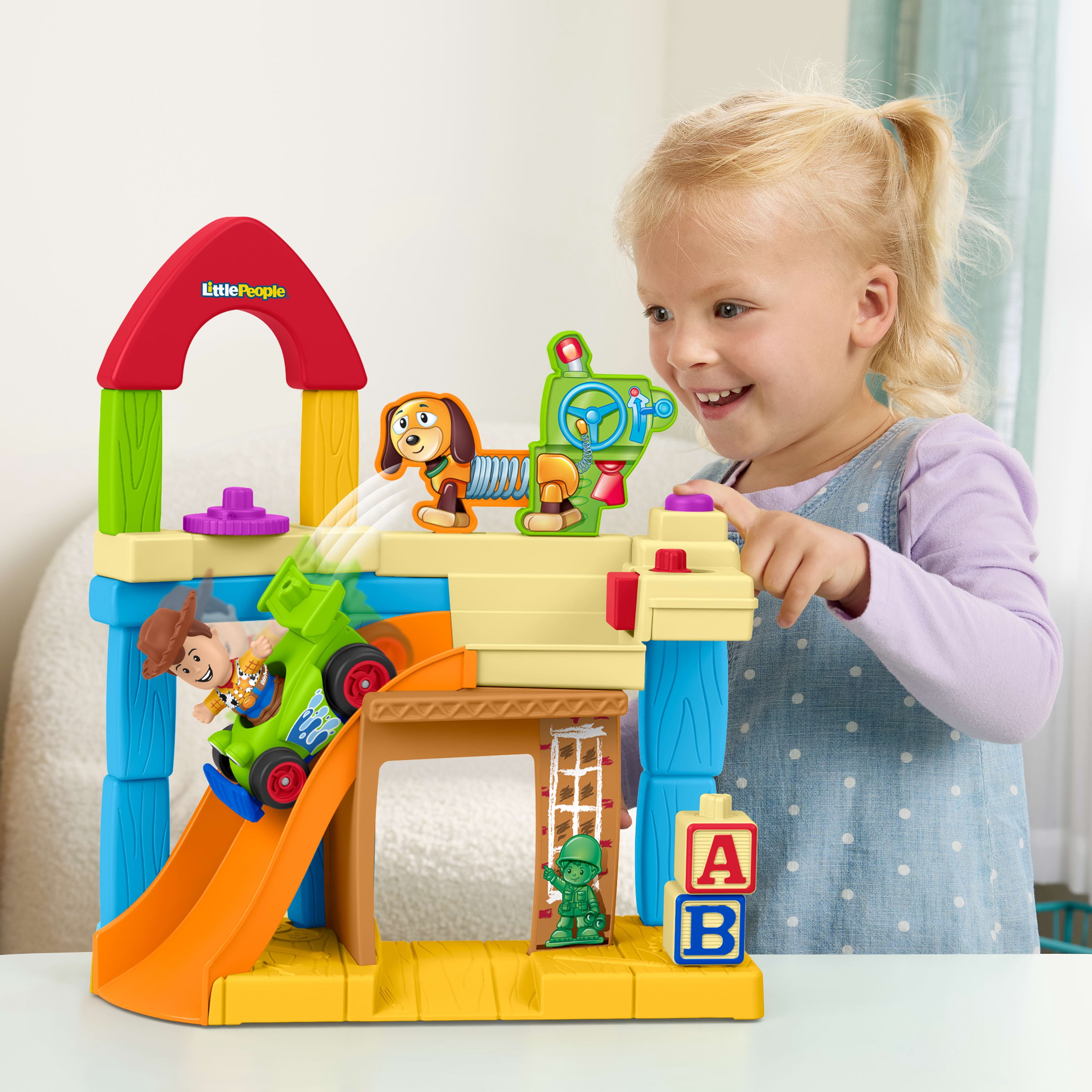 Fisher-Price Coffret Little People Chambre d’Andy