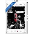 thumbnail image 2 of Michael Jordan - Dunk Wall Poster, 14.725" x 22.375" Framed, 2 of 4