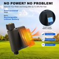 thumbnail image 4 of Smart Water Timer Solar Powered WiFi Sprinkler Timer with Brass Inlet Automatic Irrigation Controller No Hub Required, 4 of 7