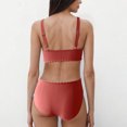 thumbnail image 3 of TACILIP Women Swimsuit Bikinis Set 2 Piece Swimsuits V Neck Bathing Suit with Adjustable Double Spaghetti Straps, 3 of 3