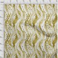 thumbnail image 4 of oneOone Velvet Dark Olive Green Fabric Abstract Craft Projects Decor Fabric Printed By The Yard 58 Inch Wide, 4 of 4