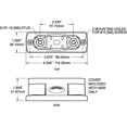 thumbnail image 2 of Blue Sea Bloc de Fusible 5005-BSS 32 Volts DC; 300 Amp; Utilise Fusible ANL; avec Couvercle de Protection, 2 of 2