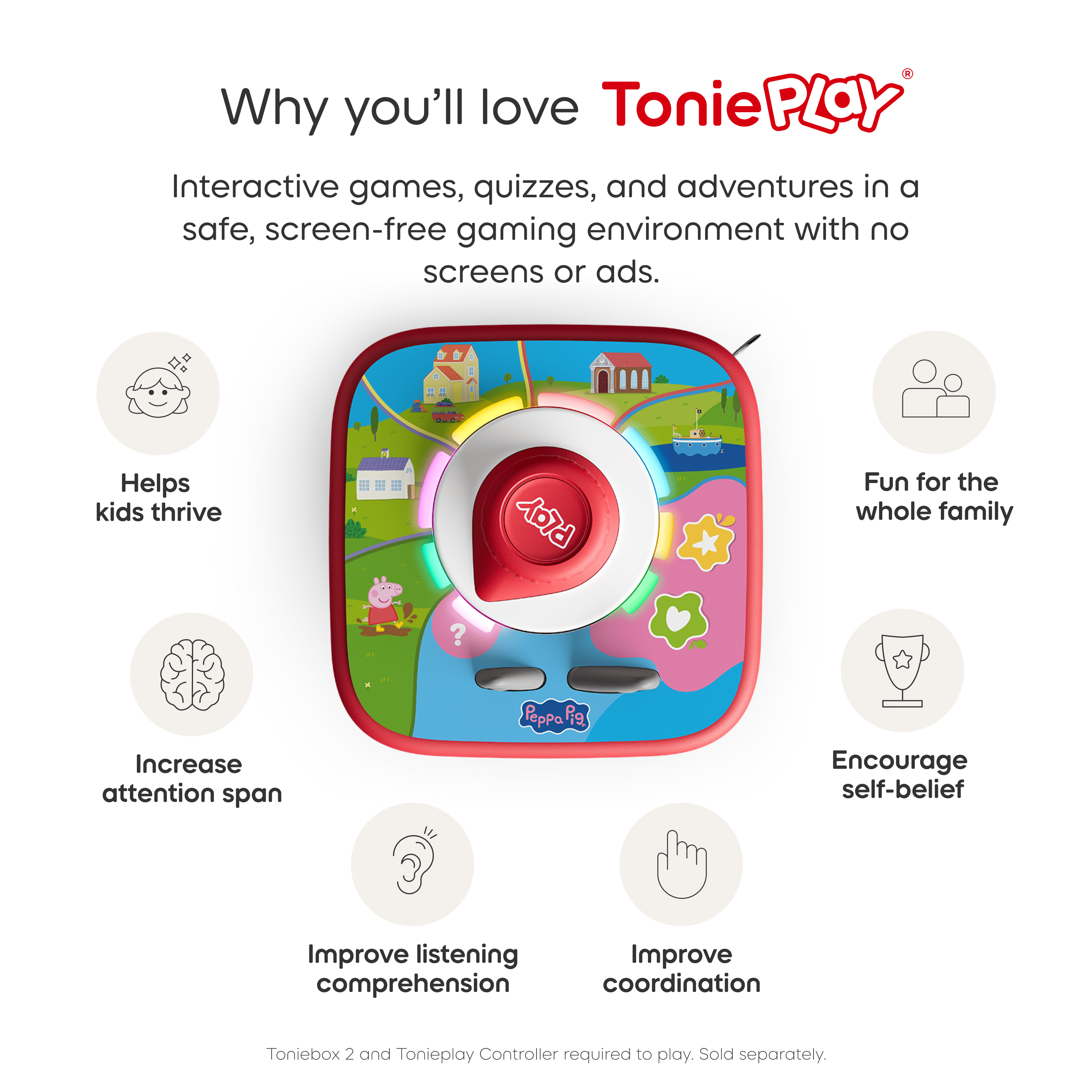TONIES BOX 2 - PLAY GAME PEPPA PIG