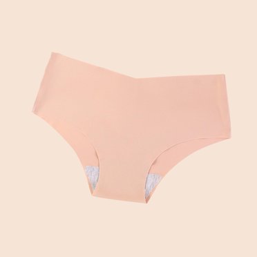 EGNMCR Women's Cotton Underwear, High Waist Breathable Briefs, Soft Underpants Women's Large Size Seamless Panties Half Hip Bikini Yoga Sports Breathable Briefs Women Nylon underpants