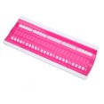 thumbnail image 1 of 50 Positions Floss Organizer, Portable Practical Efficient Prevent Knots Floss Organizer Cross Stitch  For Classification Purple,Rose Red,Green, 1 of 8