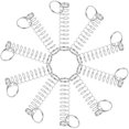 thumbnail image 4 of CIMAXIC Party 20 Set Magical Ring & Spring Puzzle: Magic Tricks Close Up Classical Spring Puzzle Gimmick - Close-Up Trick Props For Kids Party Supplies,2.36"X0.55"X0.43", 4 of 5