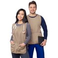 thumbnail image 2 of "Sivvan Unisex Cobbler Apron (3 Pack) - Adjustable Waist Ties, 2 Deep front pockets", 2 of 7